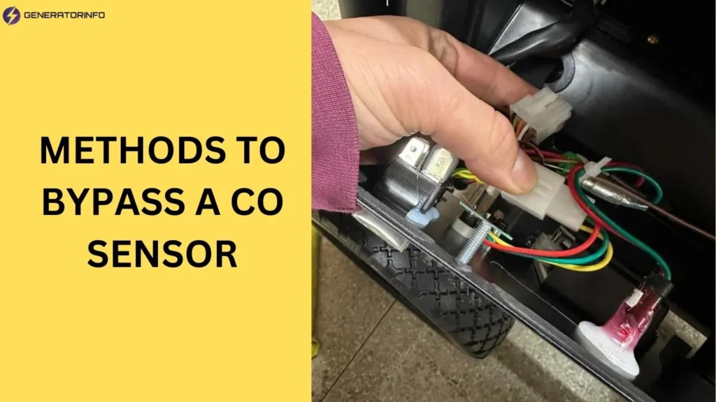 Methods to Bypass a CO Sensor