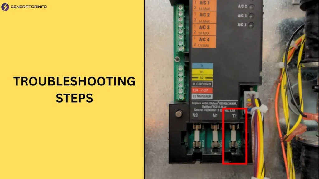 Troubleshooting Steps