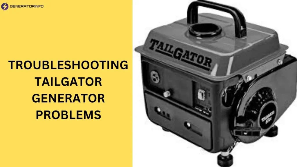 Troubleshooting Tailgator Generator Problems