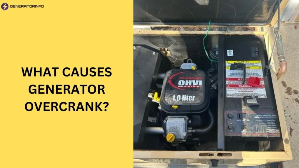 What Causes Generator Overcrank